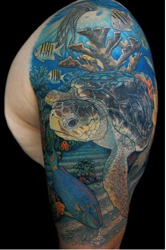 tattoos/ - Sea Turtle - 75699